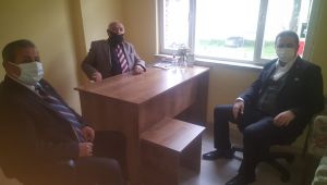 FETHİYE KAYMAKAMI EYÜP FIRAT İLK ZİYARETİNİ DYP' YE YAPTI