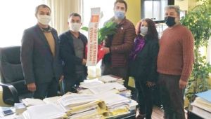 CHP ORTACA İLÇE BAŞKANI EVREN TEZCAN AVUKATLARI UNUTMADI