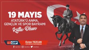 CHP ORTACA İLÇE BAŞKANI EVREN TAZCAN 19 MAYIS ARİFESİNDE DE YARDIM DAĞITMAYA DEVAM ETTİ