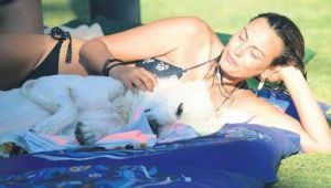 Açelya Elmas'ın Bodrum keyfi