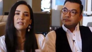 İpek Açar ve Alper Kömürcü'nün duygusal anları...