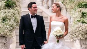 Hacı Sabancı ile Nazlı Kayı evlendi