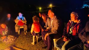 CHP Lİ EVREN TEZCAN SAHA NÖBETİNE BAŞLADI