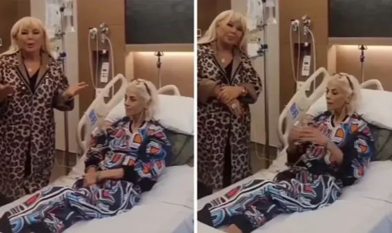 Tanyeli'yi hastanede ziyaret eden Safiye Soyman'dan tepki çeken video