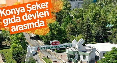 Konya Şeker gıda devleri arasında
