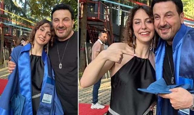 Davut Güloğlu'nun gözlerden uzak büyüttüğü kızı üniversiteden mezun oldu