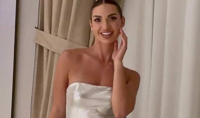 Valeria Kondratenko, Baküde yapılan Moda Haftası'nda Güzelliğiyle Büyüledi